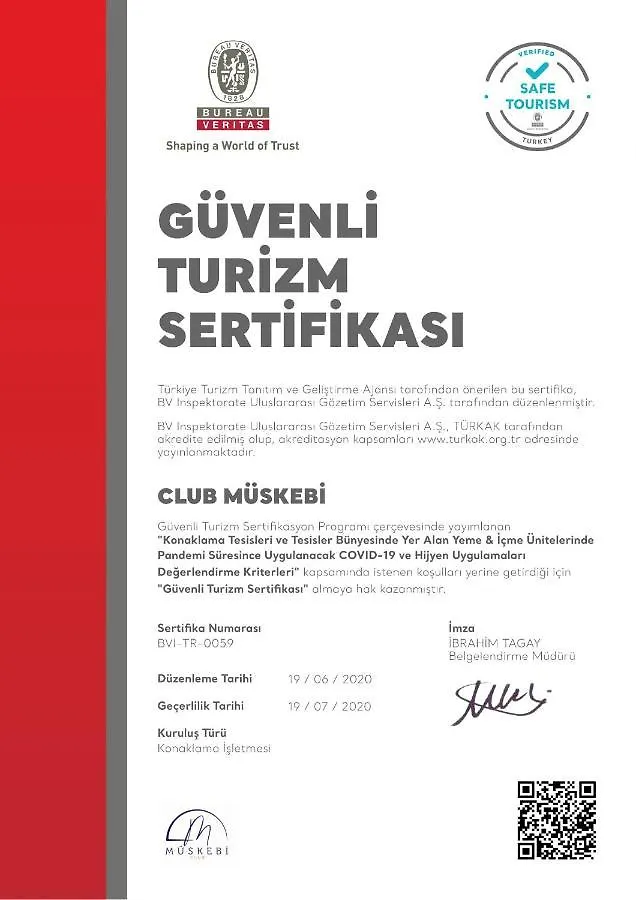 Hotel Club Muskebi à Bodrum